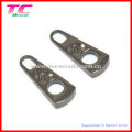 Custom Metal Zipper Pull guia com metal Gun brilhante chapeado (TC-ZP113)